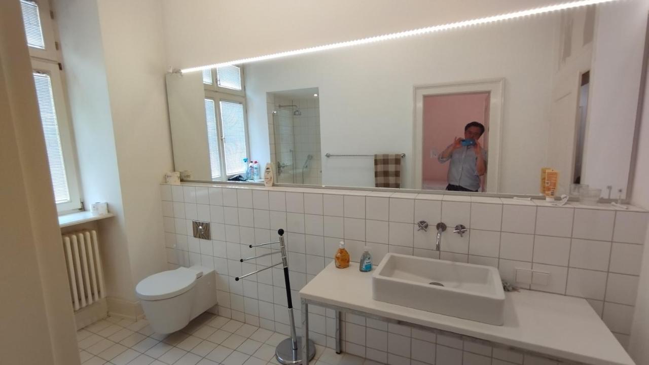 Denkmalschutz Stadthaus Zimmer 1 Im Mannheim Quadrat Eksteriør bilde