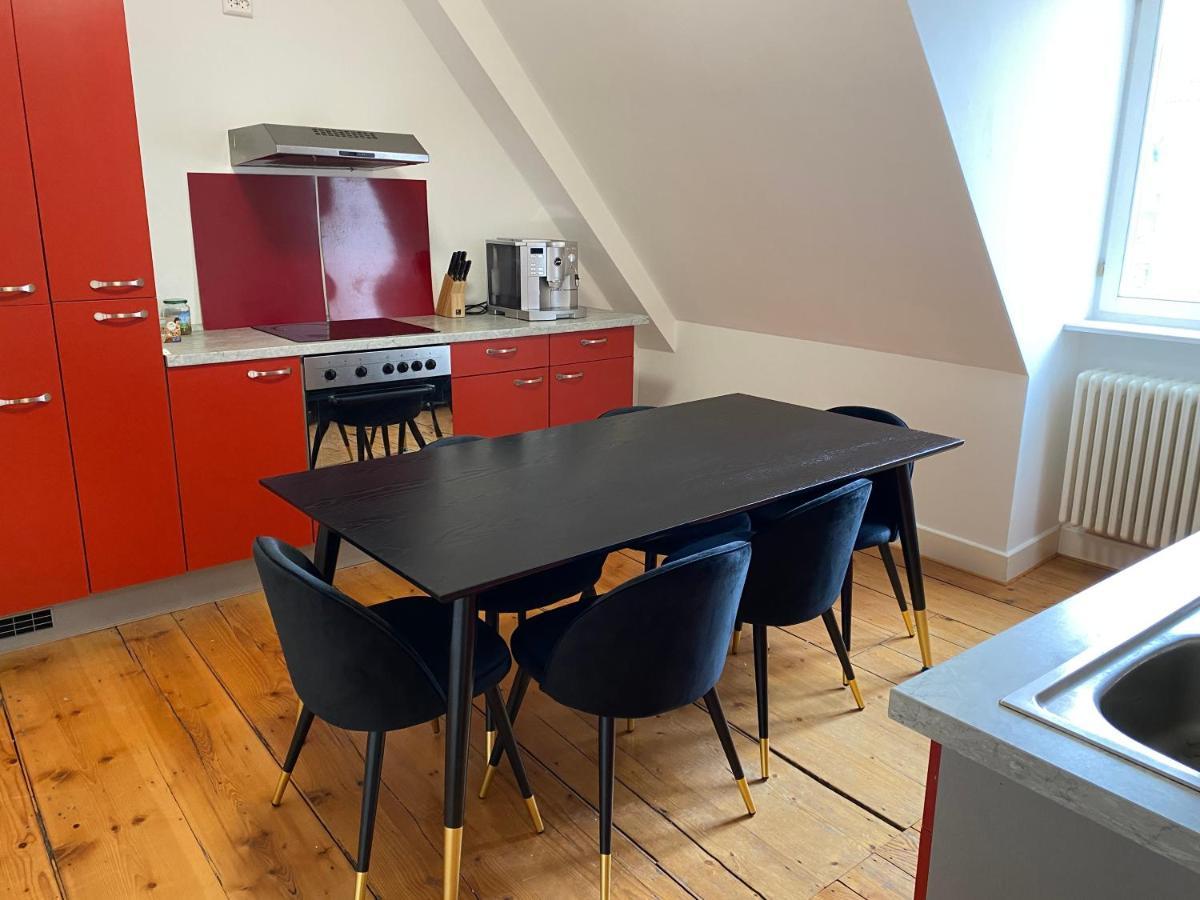 Denkmalschutz Stadthaus Zimmer 1 Im Mannheim Quadrat Eksteriør bilde